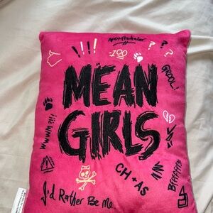 Mean Girls The Musical Burn BookPink Graphic Pillow